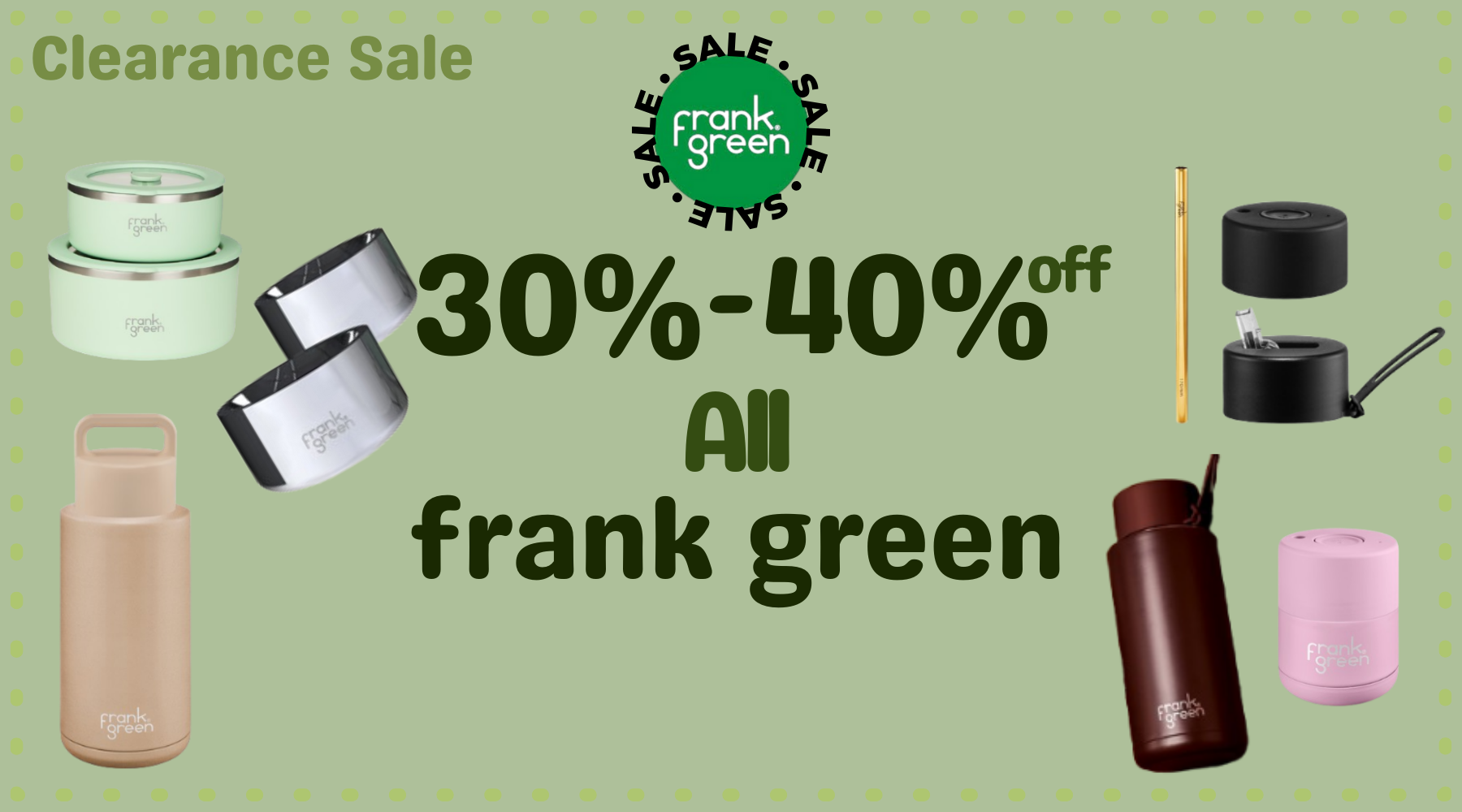 frank green Clearance Sale