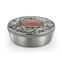 Woodland Collection Pewter Container