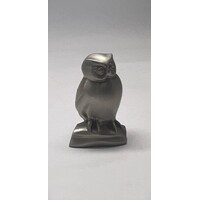 Animal Parade Miniature Pewter Owl Figurine 017733