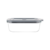 Kilner Fresh Storage Rectangular 630ml Airtight Glass Container