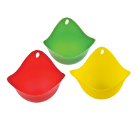 Set of 2 Silicone Egg Poachers