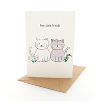 Paw-some Friends Card