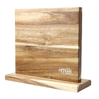 Bamboo Double Sided Magnetic Knife Stand