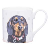 Ashdene Paws & All Dachshund 380ml Mug