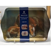 Ashdene Mares & Foals Set of 2 Stable/Bay Melamine Scatter Trays