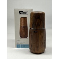 AdHoc Yono 12.5cm Dark Oak Wood Pepper/Salt Mill