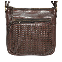 Brown Vintage Cow Leather Cross Body/Shoulder Bag