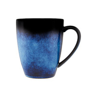 Maxwell & Williams Caviar Midnight 400ml Porcelain Coupe Mug