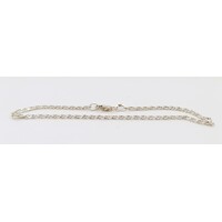 Sterling Silver 2.4mm Wide Anchor Link Bracelet