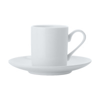 Cashmere Fine Bone China 100ml Straight Demi Cup with Saucer