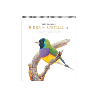 Jeremy Boot Birds of Australia 2025 Wall Calendar