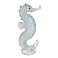 Miniature Coloured Glass Sea Horse Ornament/Figurine