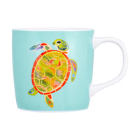 Pete Cromer Ozzie Ocean Green Turtle 370ml Porcelain Mug