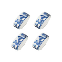 Maxwell & Williams Blue Coral Set of 4 Napkin Rings