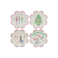 Jolly Joy Joy Set of 4 Ceramic Coasters