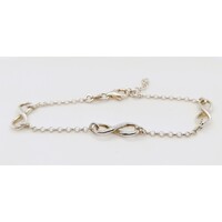 Sterling Silver Infinity Bracelet