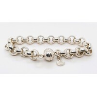 Sterling Silver Belcher Link Bracelet