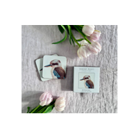 Jeremy Boot Set of 4 Kookaburra (Dacelo novaeguineae) Coasters