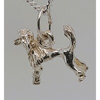 Sterling Silver Poodle Charm/Pendant
