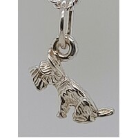 Sterling Silver Scottish Terrier Charm/Pendant