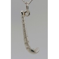 Sterling Silver Hockey Stick Charm/Pendant