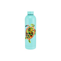 Pete Cromer Ozzie Ocean Green Turtle 750ml Double Wall Insulated Bottle