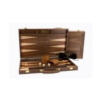 Backgammon Set 45cm Walnut Timber