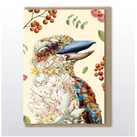 Marini Ferlazzo Kookaburra Greeting Card