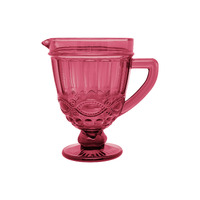 Casa Domani Gabriella Pink 1.1 Litre Glass Jug