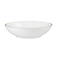 Maxwell & Williams White Gold 18.5cm Shallow Coupe Bowl