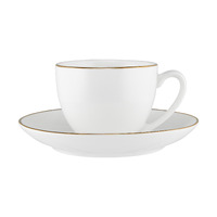 Maxwell & Williams White Gold 90ml Demi Cup & Saucer