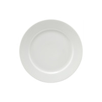 White Basics 23cm Porcelain Rim Entree Plate