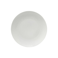 White Basics 27.5cm Porcelain Coupe Dinner Plate