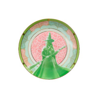 Maxwell & Williams Wicked Collection Pink Goes Good With Green Elphaba 19.5cm Coupe Side Plate