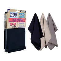 White Magic 3 Pack Neutral Tea Towels