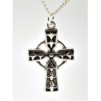 Sterling Silver Celtic Cross Pendant