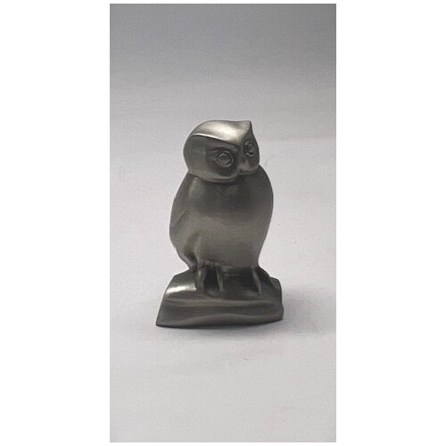 Animal Parade Miniature Pewter Owl Figurine 017733