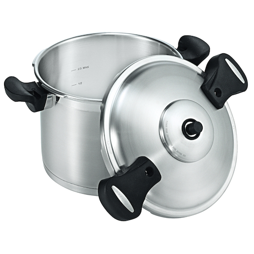 24cm/8 Litre Stainless Steel Pressure Cooker