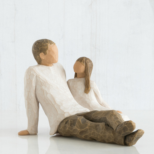 Willow Tree 'Father and Daughter' Figurine