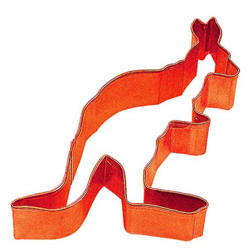 Orange Kangaroo 8cm Cookie Cutter