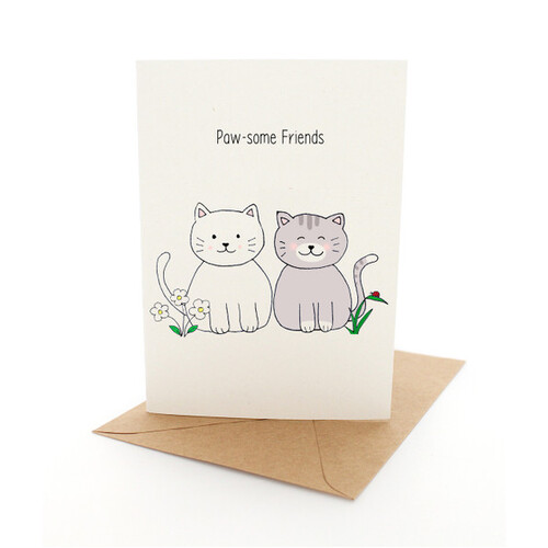 Paw-some Friends Card