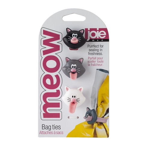 Joie Meow 3 Piece Bag Ties