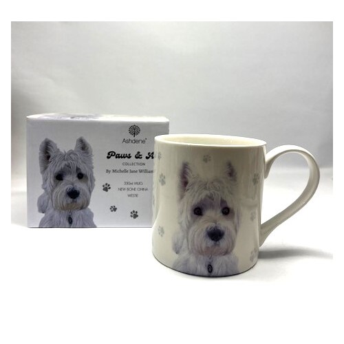 Ashdene Paws & All West Highland 380ml Mug