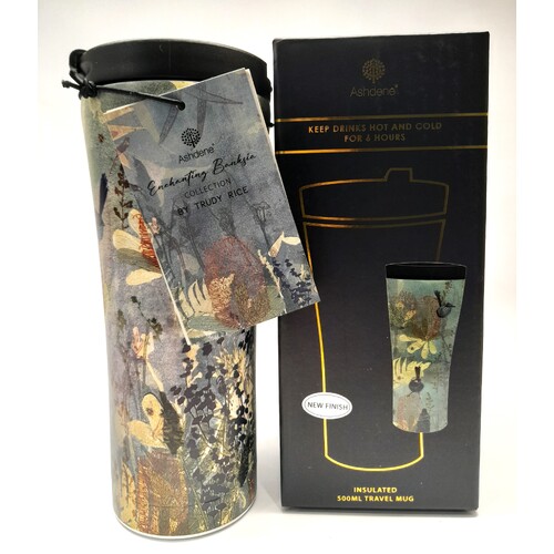 Enchanting Banksia 500ml Stainless Steel Travel Mug