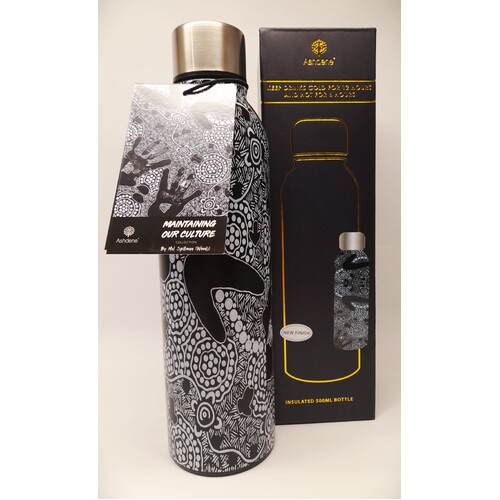 Ashdene Maintaining Our Culture 500ml Stainless Steel Drink Bottle