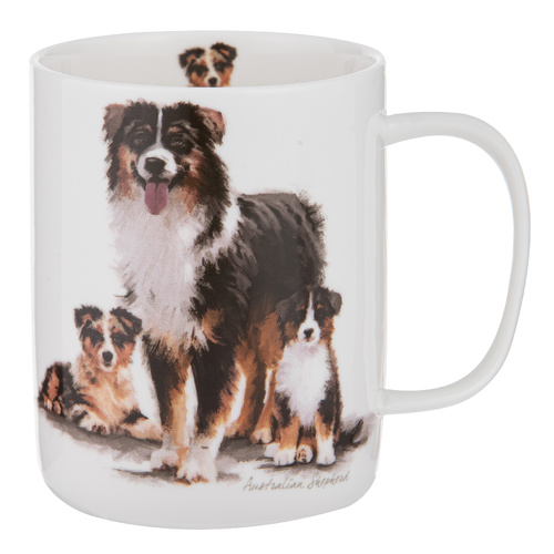 Puppy Love Collection 400ml Australian Shepherd Mug