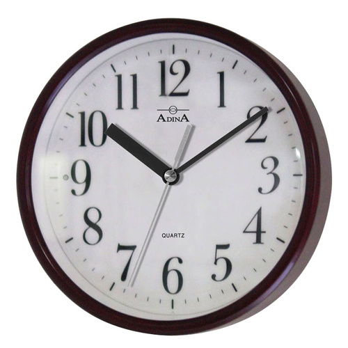 Adina 20cm Small Timber 'Caravan' Wall Clock CL8MYA06-006