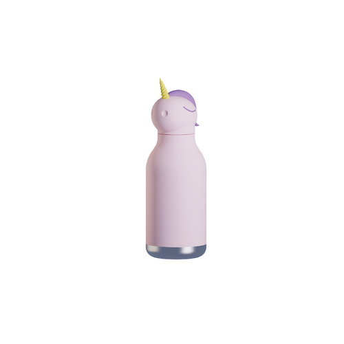 Asobu Pink Unicorn Bestie 460ml Vacuum Insulated Bottle