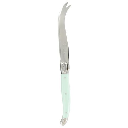 Laguiole Debutant Stainless Steel/Mint Cheese Knife