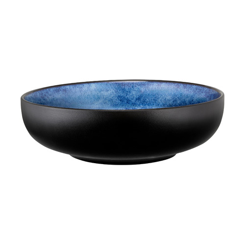 Maxwell & Williams Caviar Midnight 27 x 8cm Round Porcelain Serving Bowl